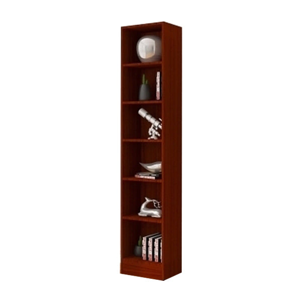 Scandinavian Manufactured Wood Standard Bookshelf Vertical Closed Back Bookcase