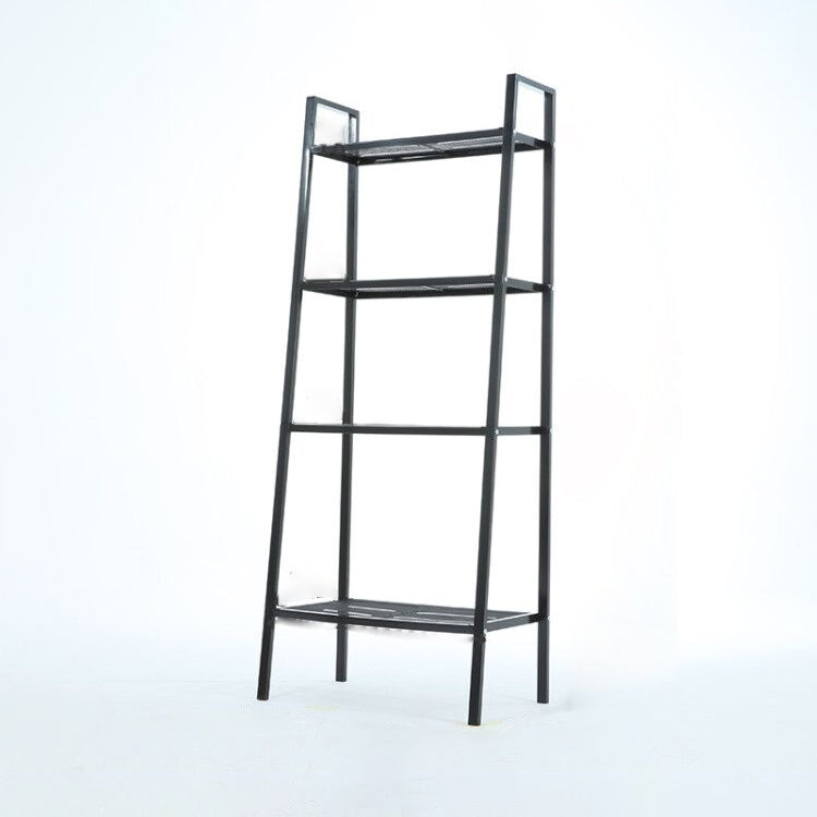 Scandinavian Open Ladder Bookshelf Metal Bookcase for Living Room