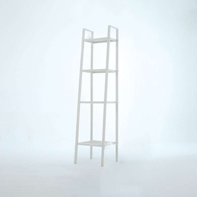 Scandinavian Open Ladder Bookshelf Metal Bookcase for Living Room