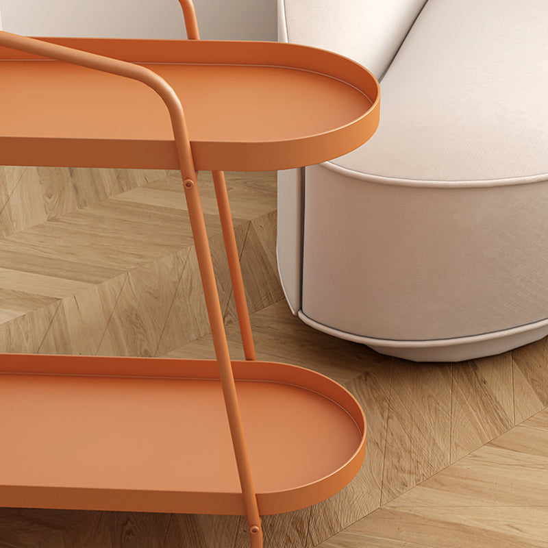 Scandinavian Metal Geometric Bookcase Shelves Included Bookshelf,25" H x 11" W