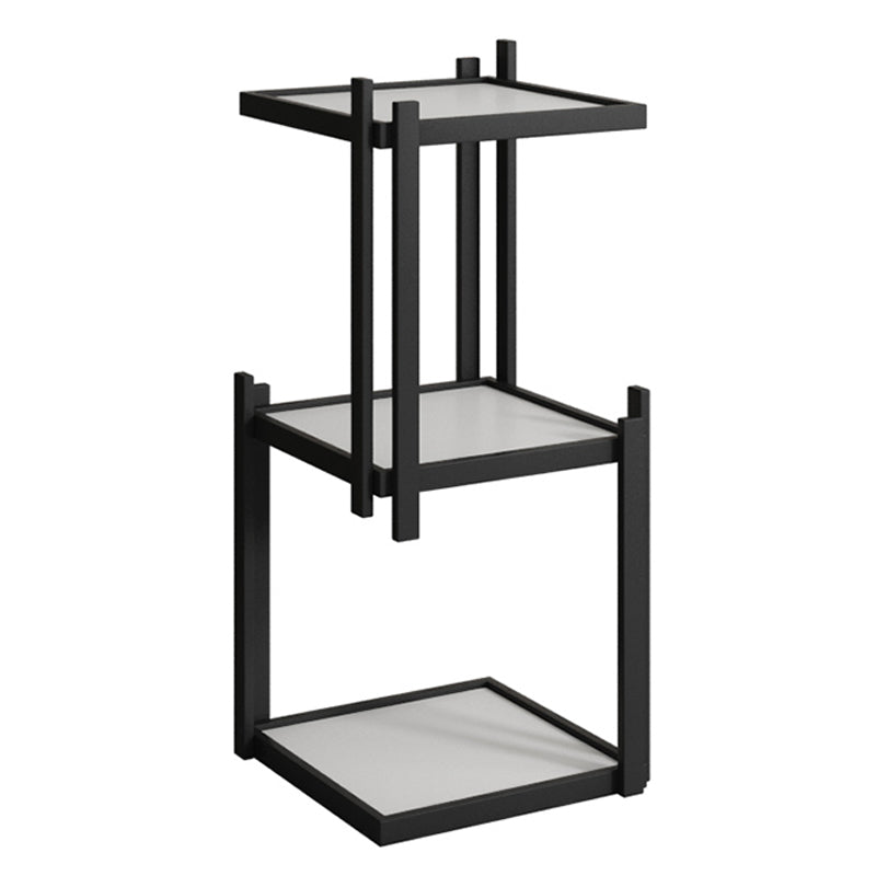 Glam Style Open Bookshelf Vertical Shelf Bookcase for Home Office