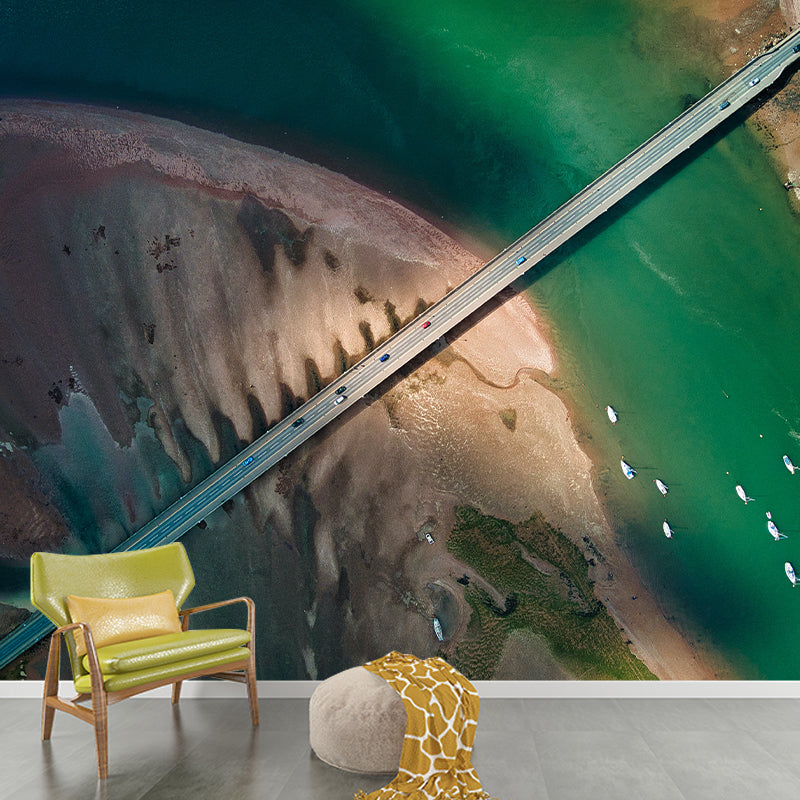 Traffic Photography Mural Wallpaper Decorative Bedroom Wall Mural