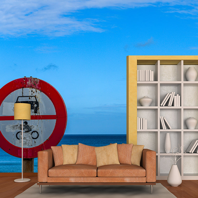 Environment Friendly Resistant Mural Wallpaper Traffic Living Room Wall Mural