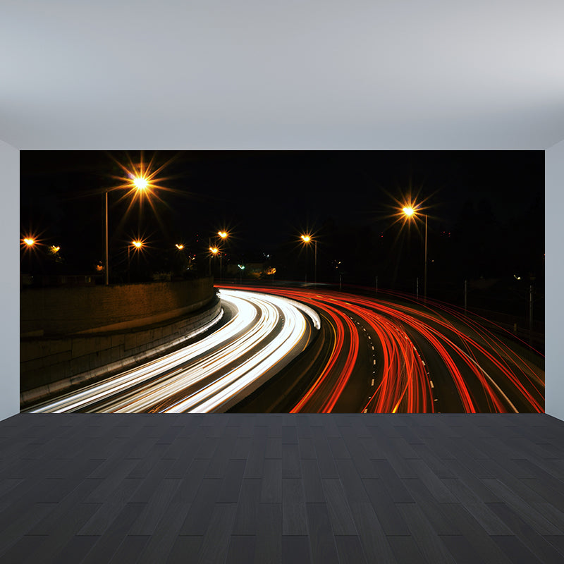 Photography Wall Mural Wallpaper Traffic Sitting Room Wall Mural