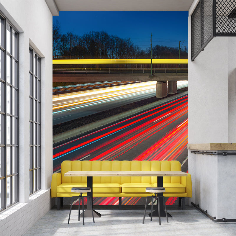 Traffic Environment Friendly Resistant Mural Wallpaper Sleeping Room Wall Mural