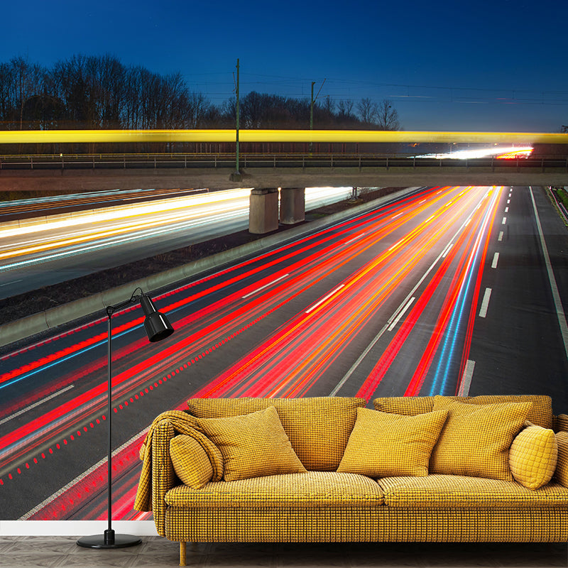 Traffic Environment Friendly Resistant Mural Wallpaper Sleeping Room Wall Mural