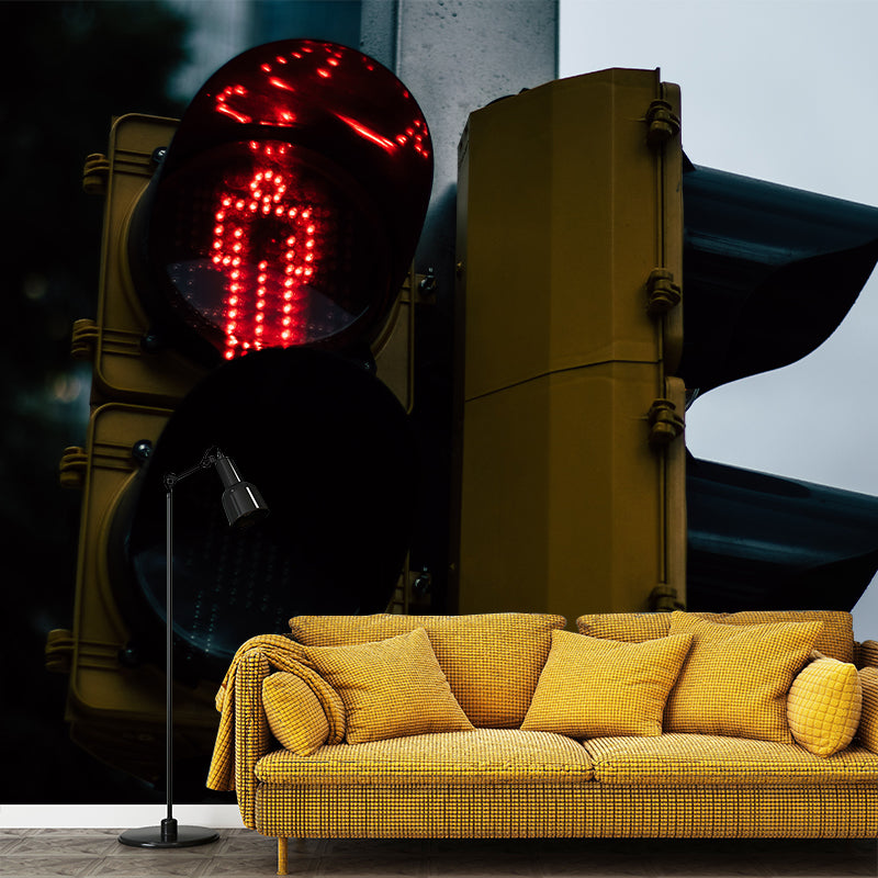 Traffic Environment Friendly Resistant Mural Wallpaper Sleeping Room Wall Mural