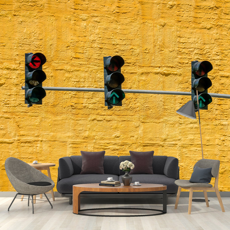 Traffic Environment Friendly Resistant Mural Wallpaper Sleeping Room Wall Mural