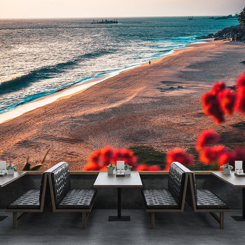 Wallpaper Modern Photography Mural Sea Beach Living Room Wall Mural