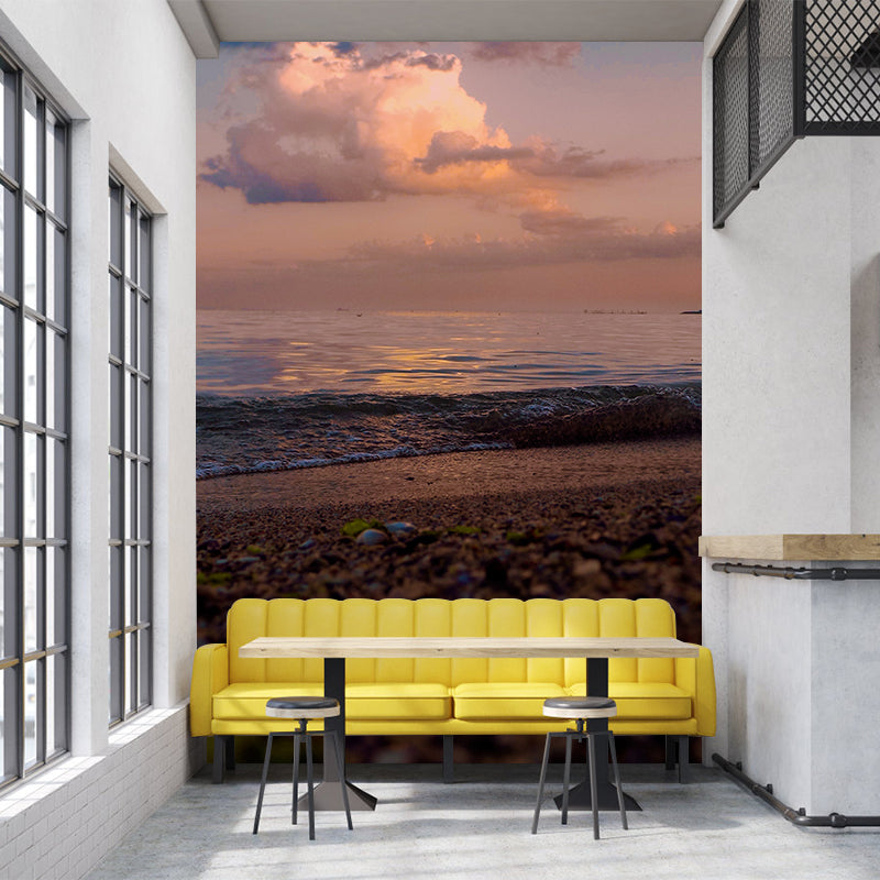 Wallpaper Modern Photography Mural Sea Beach Living Room Wall Mural