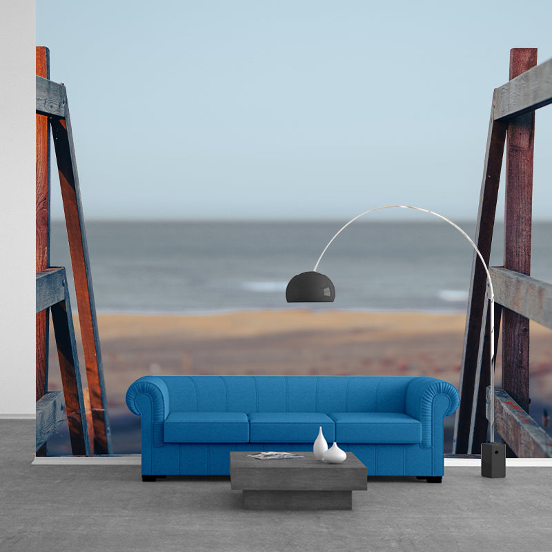 Wallpaper Environmental Wall Mural Sea Beach Living Room Wall Mural