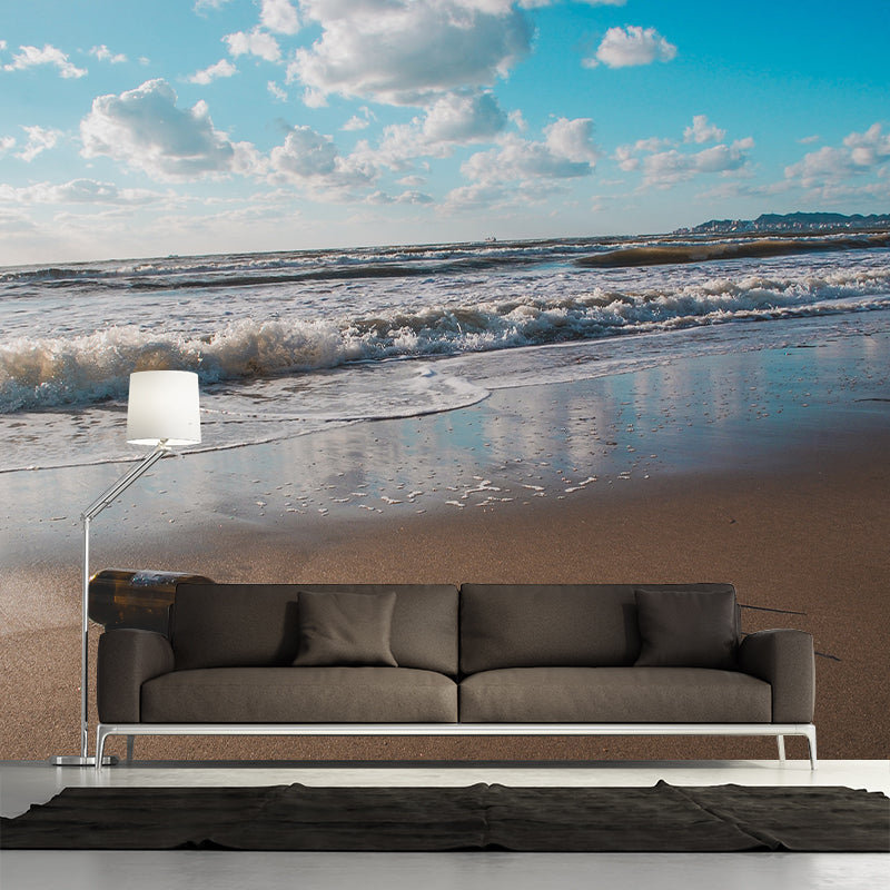 Wallpaper Environmental Wall Mural Sea Beach Living Room Wall Mural