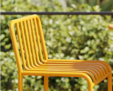 Modern Armless Backrest Counter Stool Iron Cafe Bar Stool with Seat and Pedal