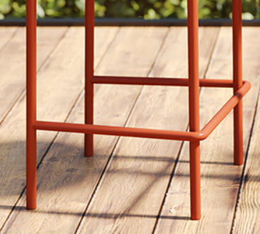 Modern Armless Backrest Counter Stool Iron Cafe Bar Stool with Seat and Pedal