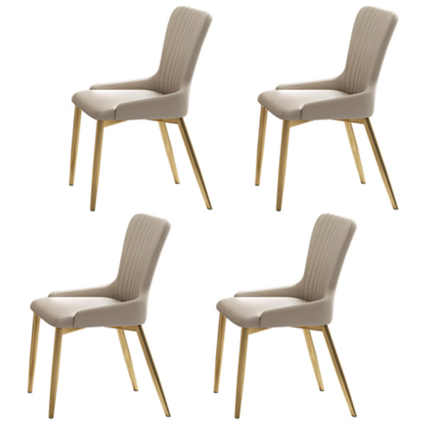 Glam 1/4/5/7 Pieces Dining Table Set with White Sintered Stone Top Scalable Dinette Set