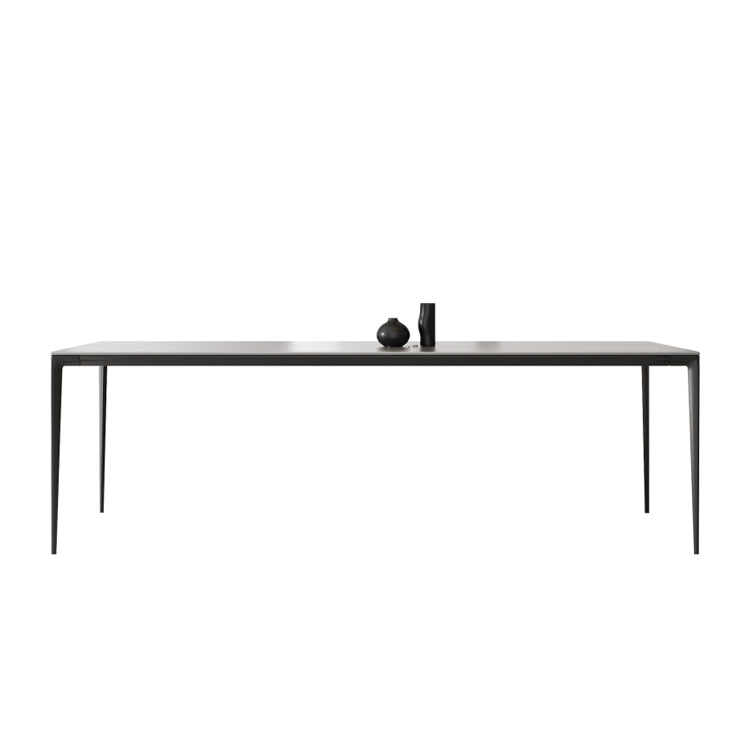 Designer Style 1/2/4/5 Pieces Dining Set Sintered Stone Dining Table with Leather Chairs