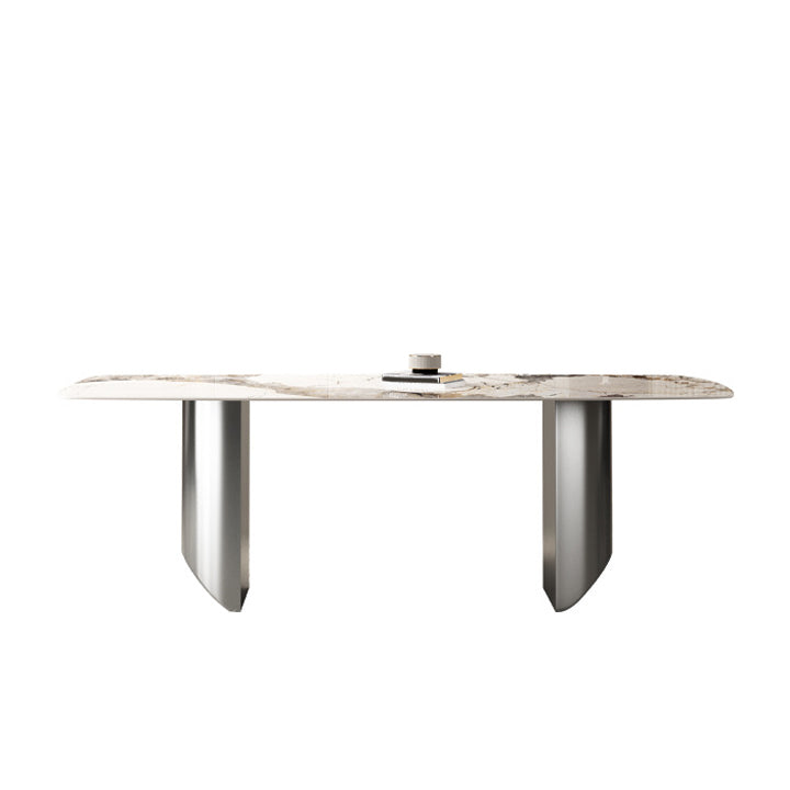 Designer Style 1/3/4/5/6 Pieces Dinette Set Sintered Stone Dining Table and Chairs