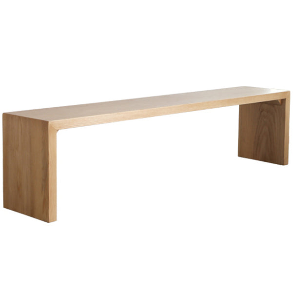 Modern 1/2/4 Pieces Rectangle Dining Table Set Ash Wood Dinette Set with Acrylic Base