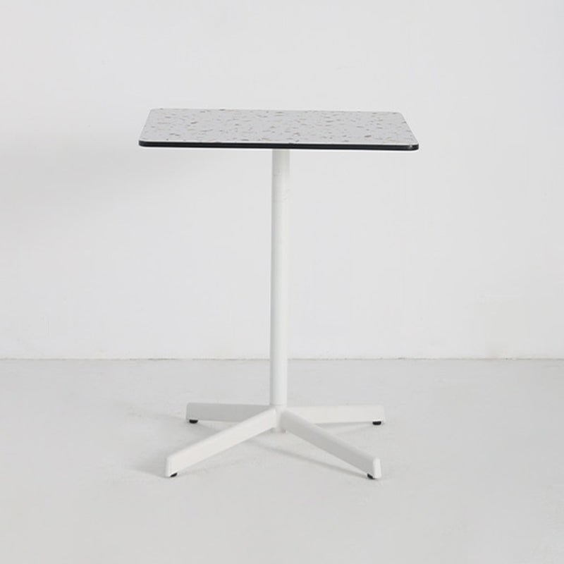 Industrial Style Dining Site Table Metal 4 Legs Dining Room Collection