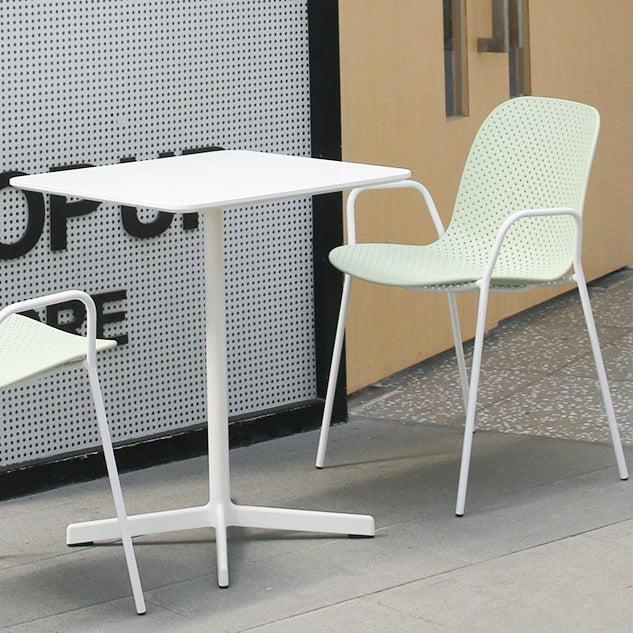 Industrial Style Dining Site Table Metal 4 Legs Dining Room Collection