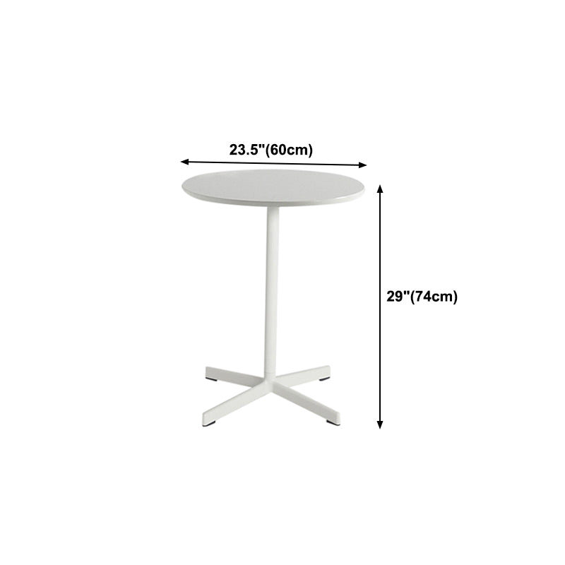 Industrial Style Dining Site Table Metal 4 Legs Dining Room Collection