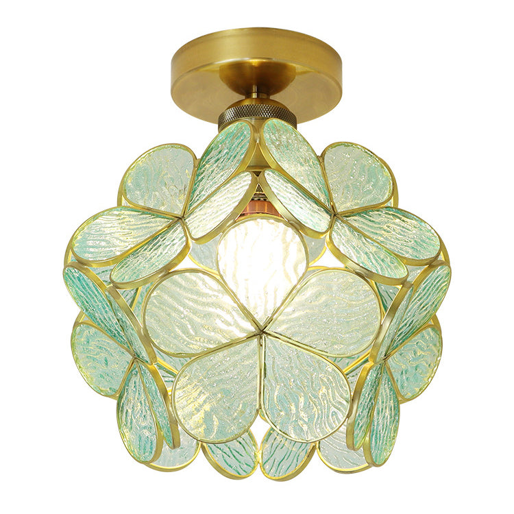 Modern Ceiling Light Creative Glass Flush Mount Light for Living Room