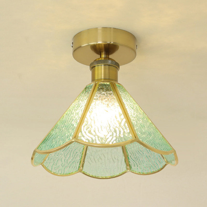 Modern Ceiling Light Creative Glass Flush Mount Light for Living Room