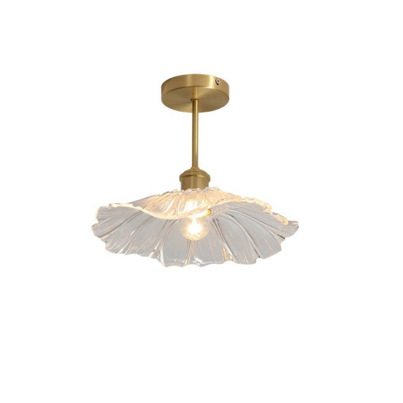 Creative Ceiling Light Modern Glass Flush Mount Light for Living Room