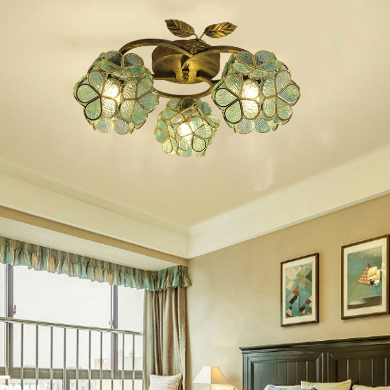 Creative Glass Flush Mount Ceiling Light Modern Flush Mount Ceiling Fixture