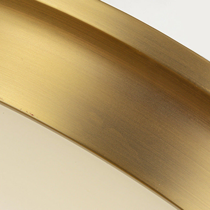 Modern Style Geometric Flush Mount Light Glass 1-Light Flush Ceiling Lights