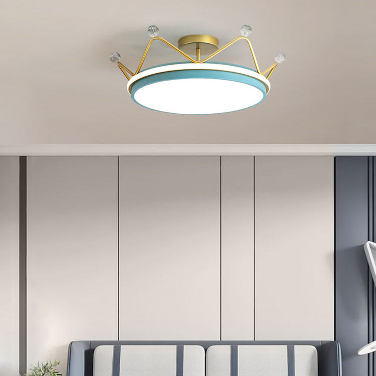 Colorful Flush Mount Ceiling Light Modern LED Flush Mount Ceiling Fixture