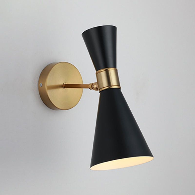 Geometric Wall Lamps Modern Style Metal 1 Light Wall Light Sconce