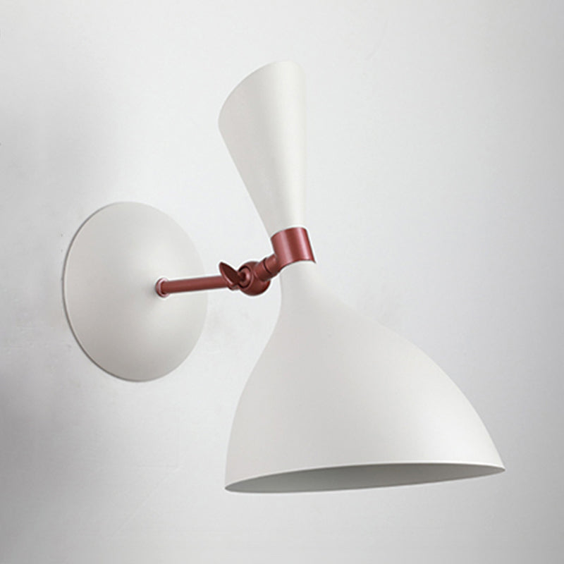 Geometric Wall Lamps Modern Style Metal 1 Light Wall Light Sconce