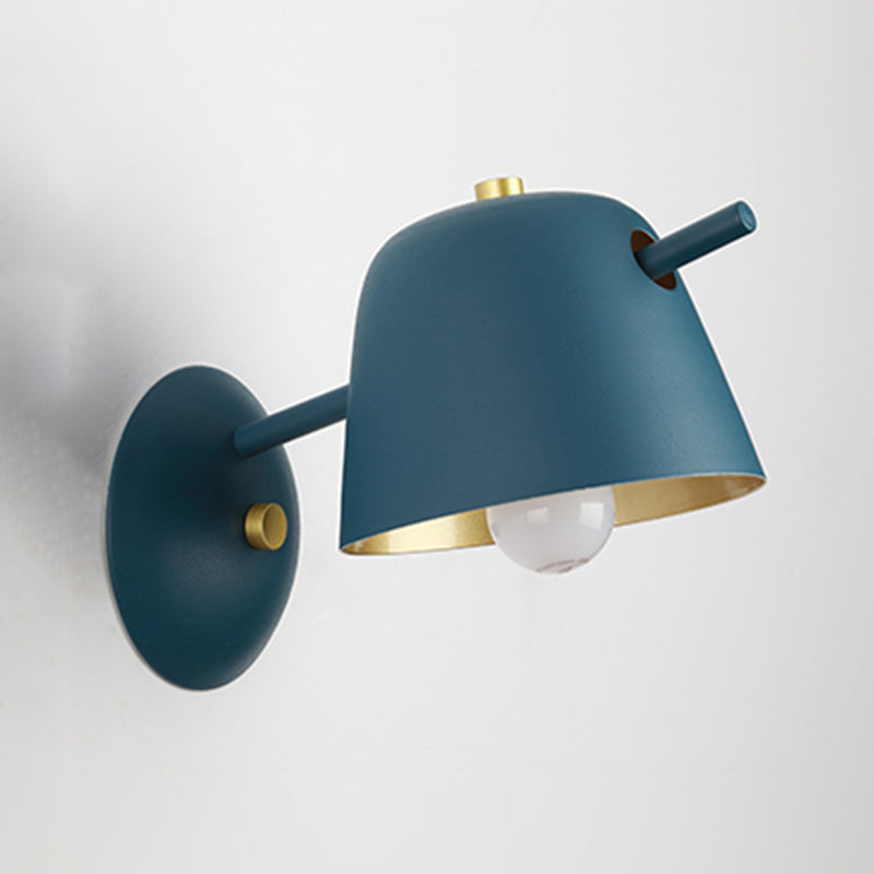 Geometric Wall Lamps Modern Style Metal 1 Light Wall Light Sconce