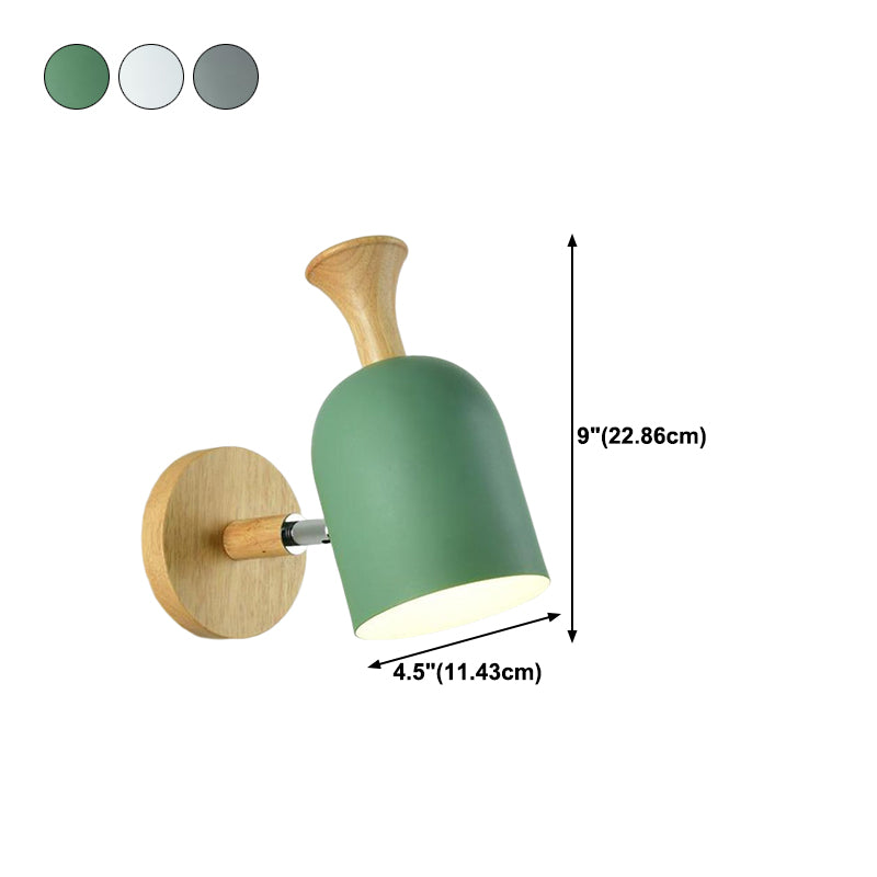 Geometric Wall Lamps Modern Style Metal 1 Light Wall Lighting Ideas