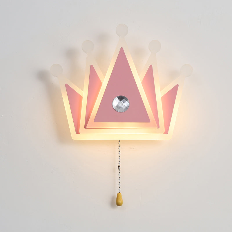 Modern Style Unique Shape Wall Sconce Metal Wall Light for Bedroom