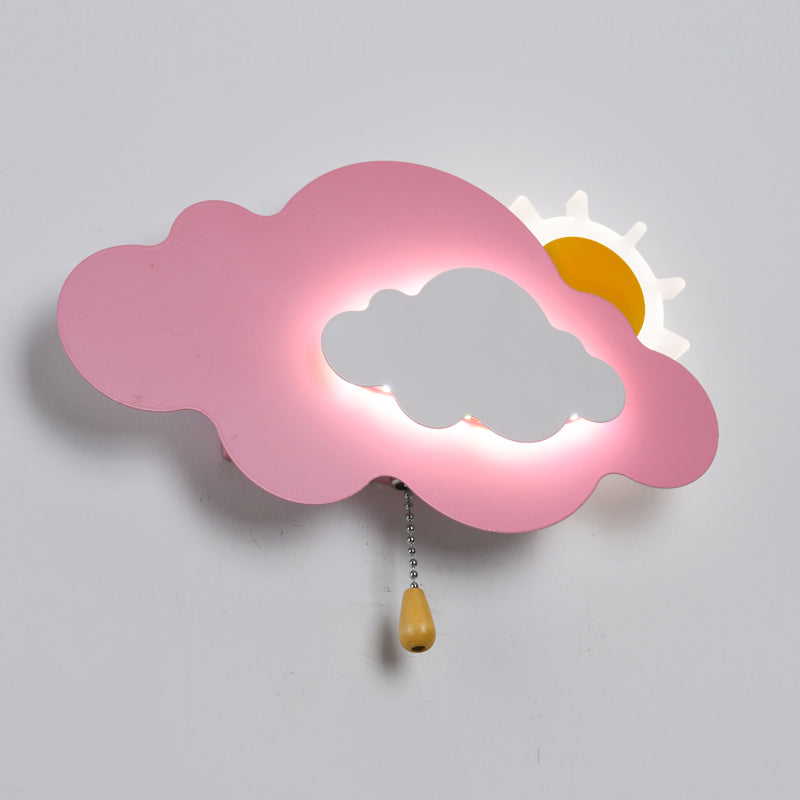 Modern Style Unique Shape Wall Sconce Metal Wall Light for Bedroom