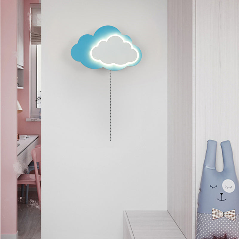 Modern Style Unique Shape Wall Sconce Metal Wall Light for Bedroom