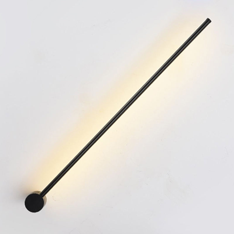Metal Strip Wall Light Minimalist 1 Light LED Wall Sconce for Living Room