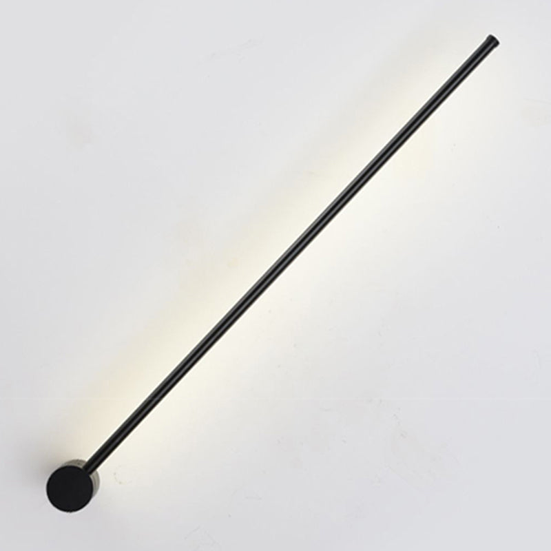 Metal Strip Wall Light Minimalist 1 Light LED Wall Sconce for Living Room