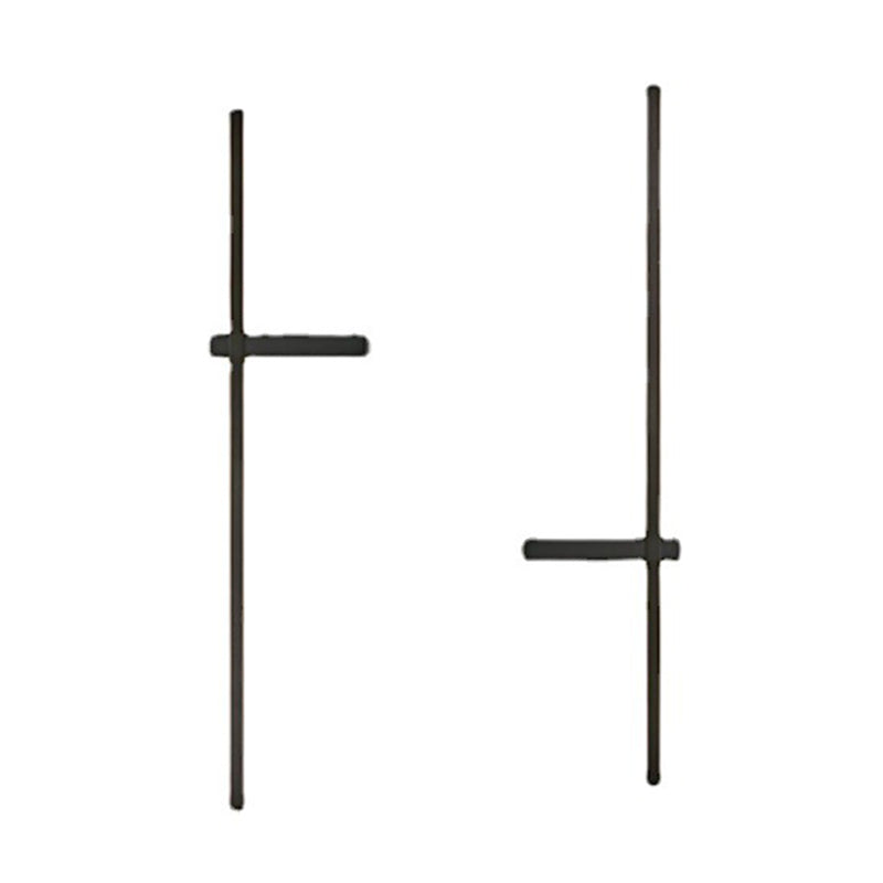 Brass Straight Wall Light Nordic Style 1 Light LED Wall Sconce for Living Room