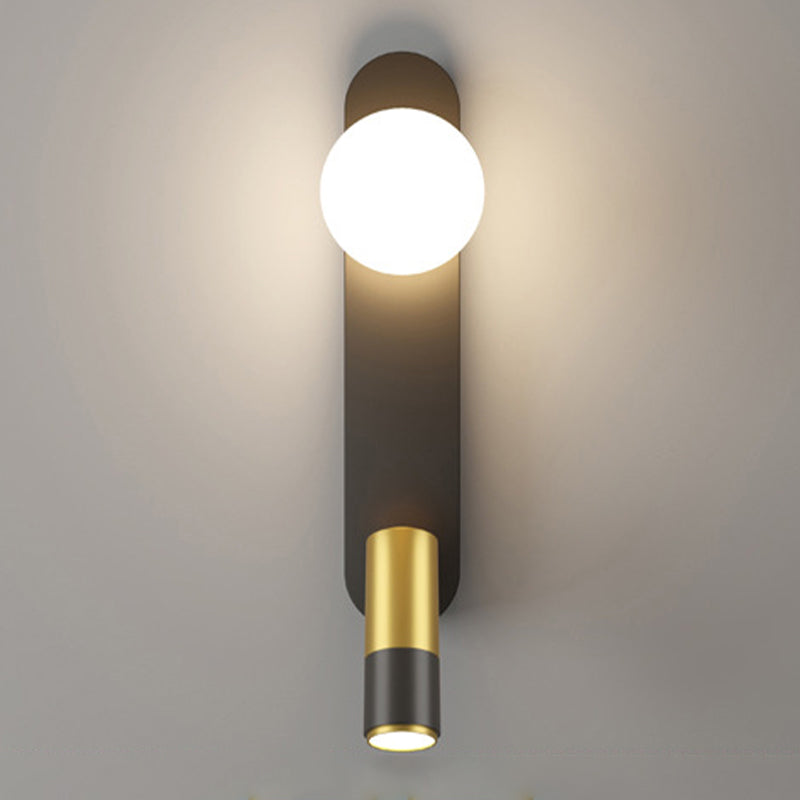 Nordic Metal Wall Light Geometric LED Reading Wall Sconce for Living Room