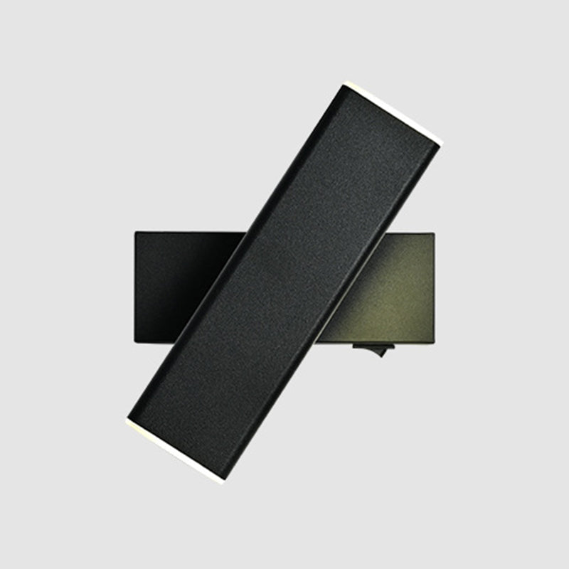 Modern Metal Wall Light Strip Rotatable LED Wall Sconce for Living Room