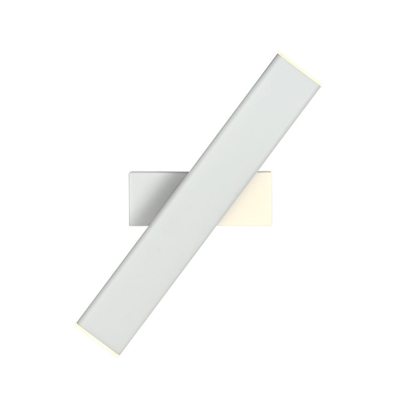 Modern Metal Wall Light Strip Rotatable LED Wall Sconce for Living Room