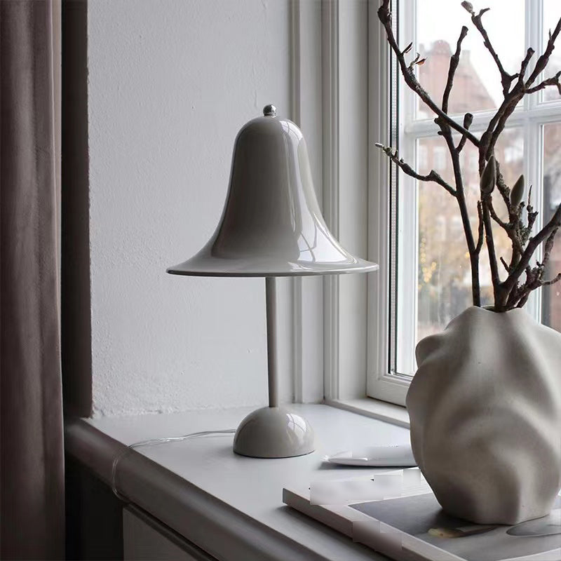 Macaron Simple Table Lamp LED Desk Light with Iron Shade for Living Room