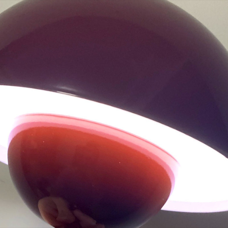 Metal Round Shape Lamp Mount Light Modern 1-Light Lamp Fixture