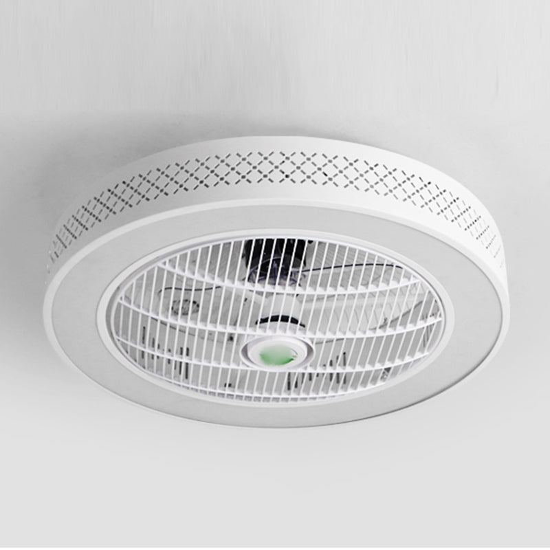 Ventola del soffitto rotondo leggero in stile children 1 1 lampadina a LED LED per camera da letto