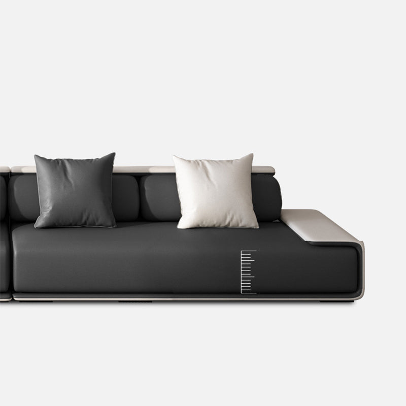 Contemporary Sofa141.73" L X 70.86" W X 29.52" H Armless Sectional for Apartment