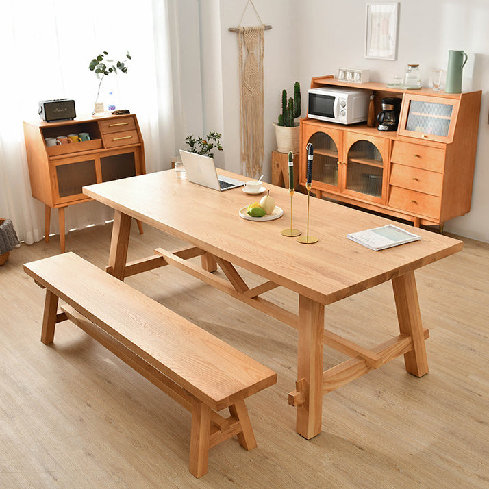 Modern 1/2/3/5/7 Pieces Dinette Set Solid Wood Dining Table and Dining Chairs