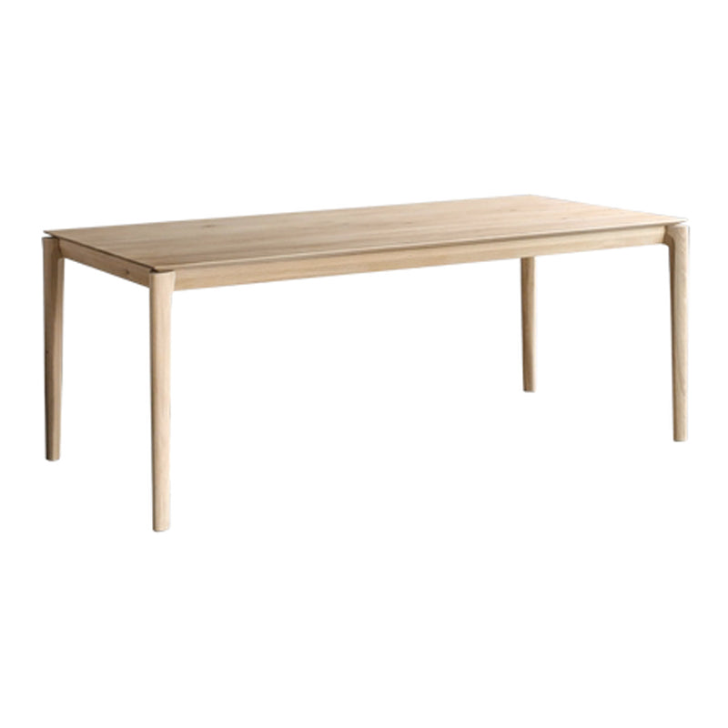 Modern 1/3/4/5/6 Pieces Rectangle Dining Set Ash Wood Dining Table with Chairs